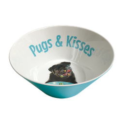 [870-022] Avanti™ Pugs and Kisses Bowl