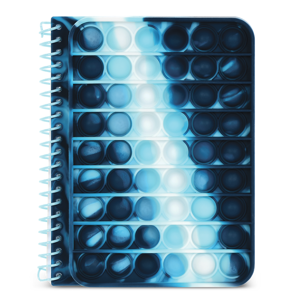 Blue Tie Dye Popper Journal | Iscream