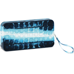 Iscream Blue Tie Dye Popper Pencil Case