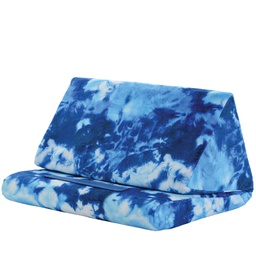 [782-308] Blue Tie Dye Tablet Pillow