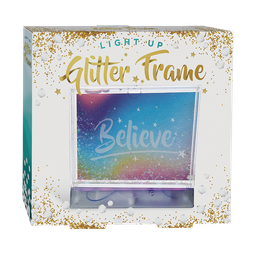 [865-065] Color Changing Glitter Picture Frame