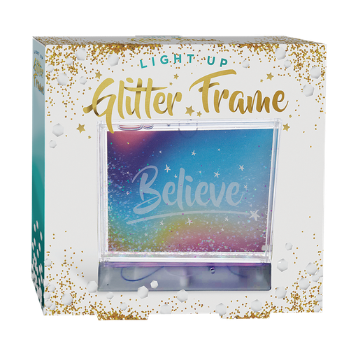 [865-065] Color Changing Glitter Picture Frame