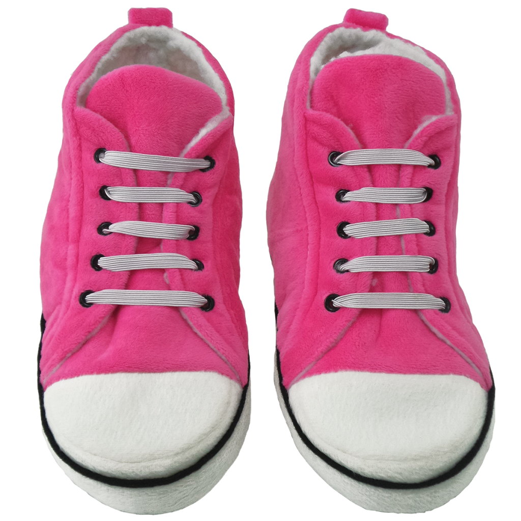 Pink Hi-Top Slippers