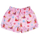 Peppermint Bark Plush Shorts