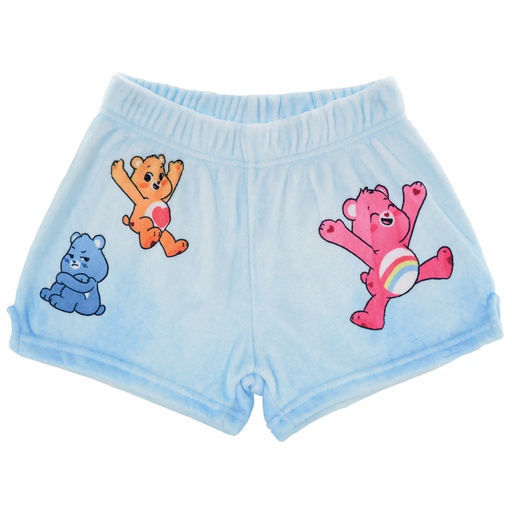 Rainbow Care Bears Plush Shorts