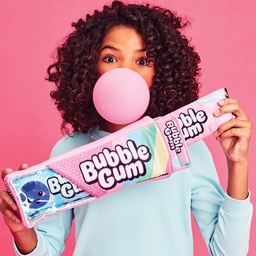 [780-2085] Bubblegum Packaging Bubblegum Scented Fleece Plush