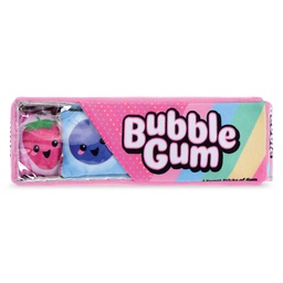 [780-2085] Bubblegum Packaging Bubblegum Scented Fleece Plush