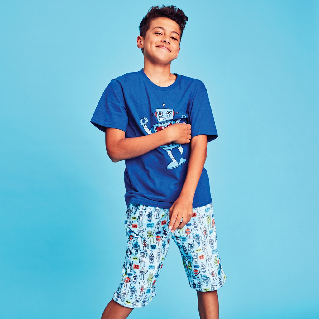 Robots Rule Plush Shorts