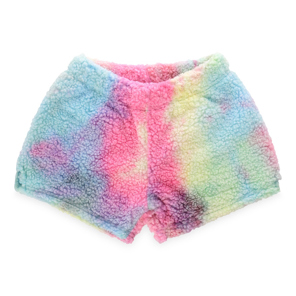 Rainbow Sherpa Shorts