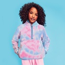 Snow Cone Waffle Half Zip Fleece Pullover