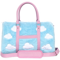 [810-1521] Cheerful Clouds Duffel Bag