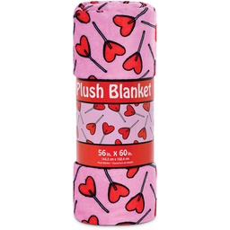 [780-2126] Lollipops Plush Blanket