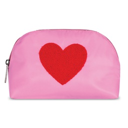[810-1539] Heart Oval Cosmetic Bag