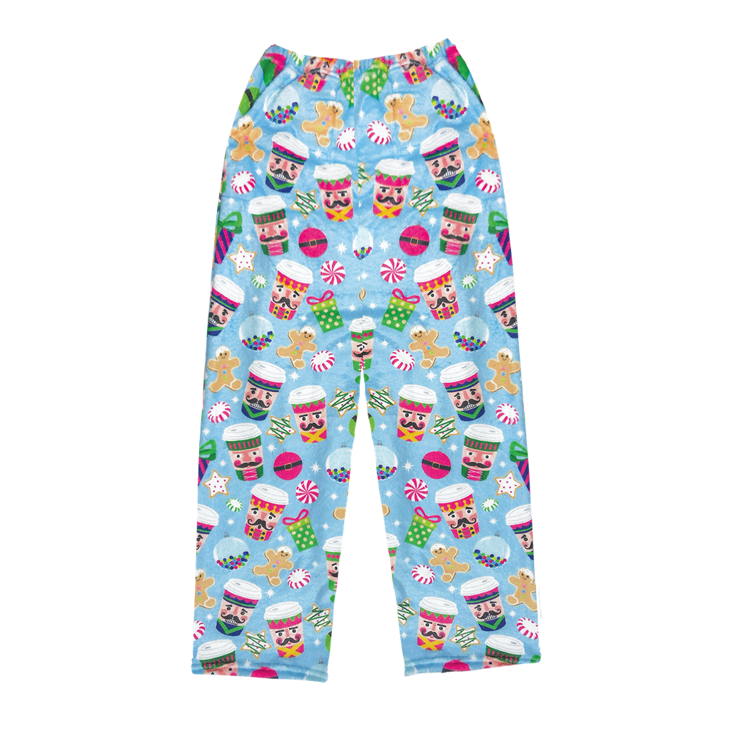 Nutcracker Tie Dye Plush Pants