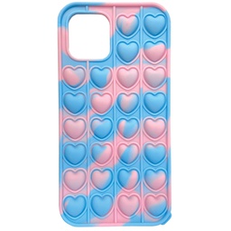 [745-140] Snow Cone Hearts Popper Phone Case - iPhone 12