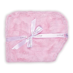 [450-014] Little Scoops Set of 2 Pink Burp Cloths