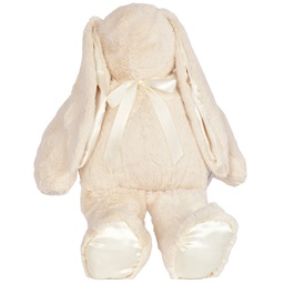 [480-003] Little Scoops Cream Furry Plush Bunny