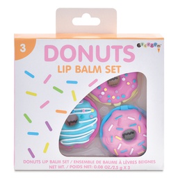 [815-134] Donuts Lip Balm Set