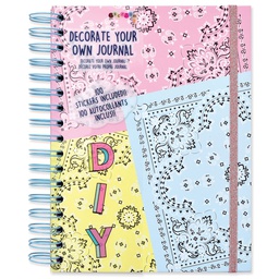 [724-948] Bandana Patchwork Decorate Your Own Journal