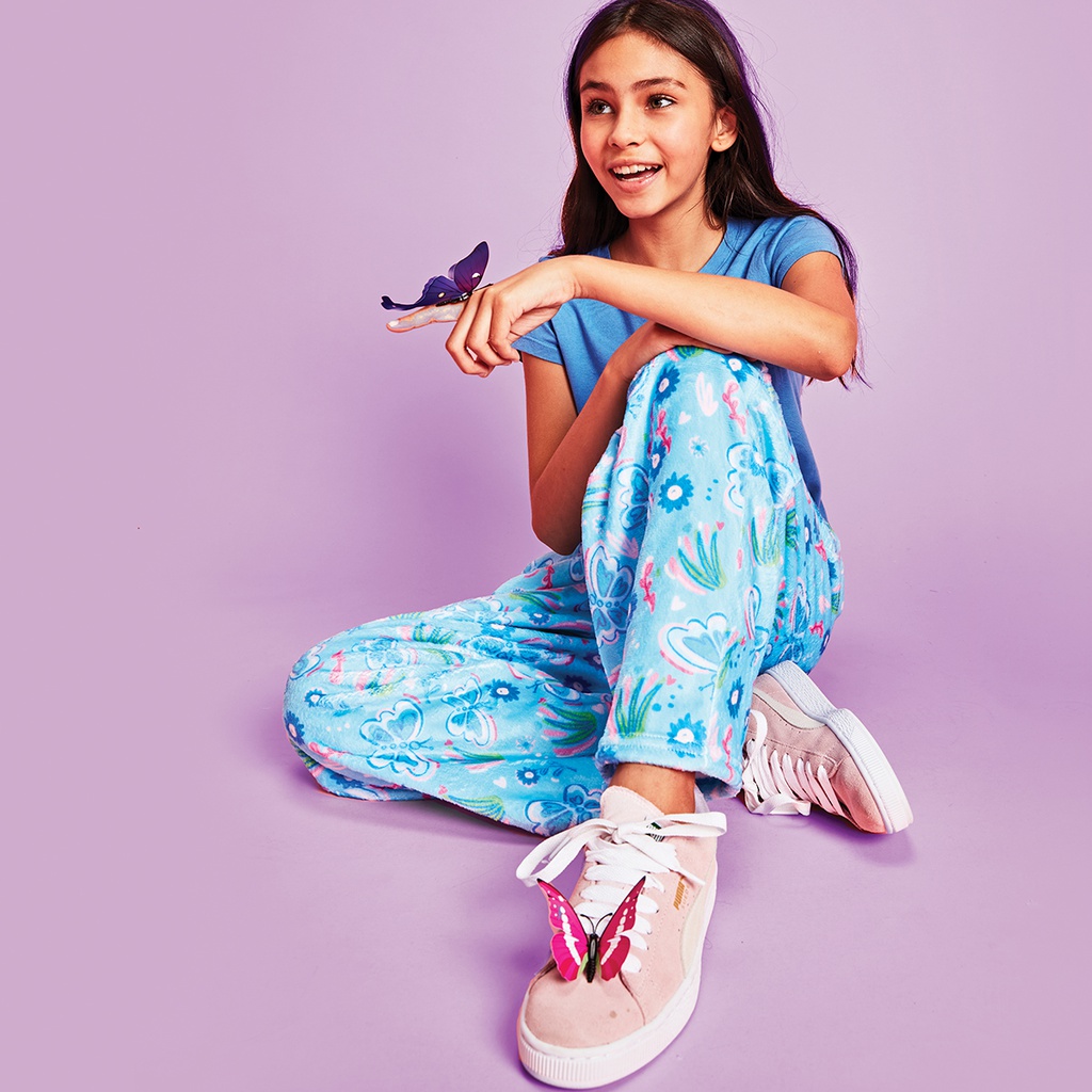 Butterfly Plush Pants