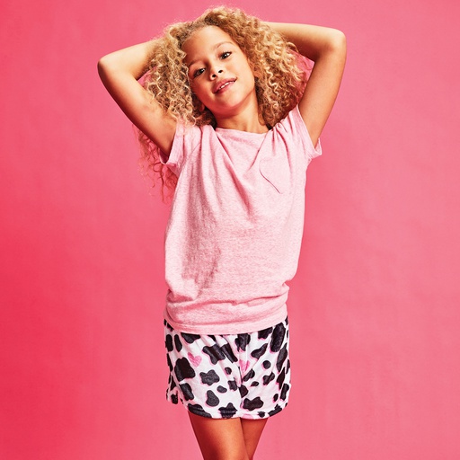 I Love Moo Plush Shorts