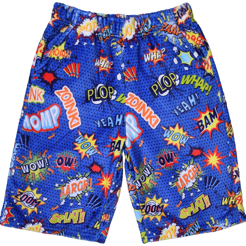 Superhero Plush Shorts
