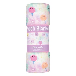 [780-3019] Dandy Cotton Candy Plush Blanket