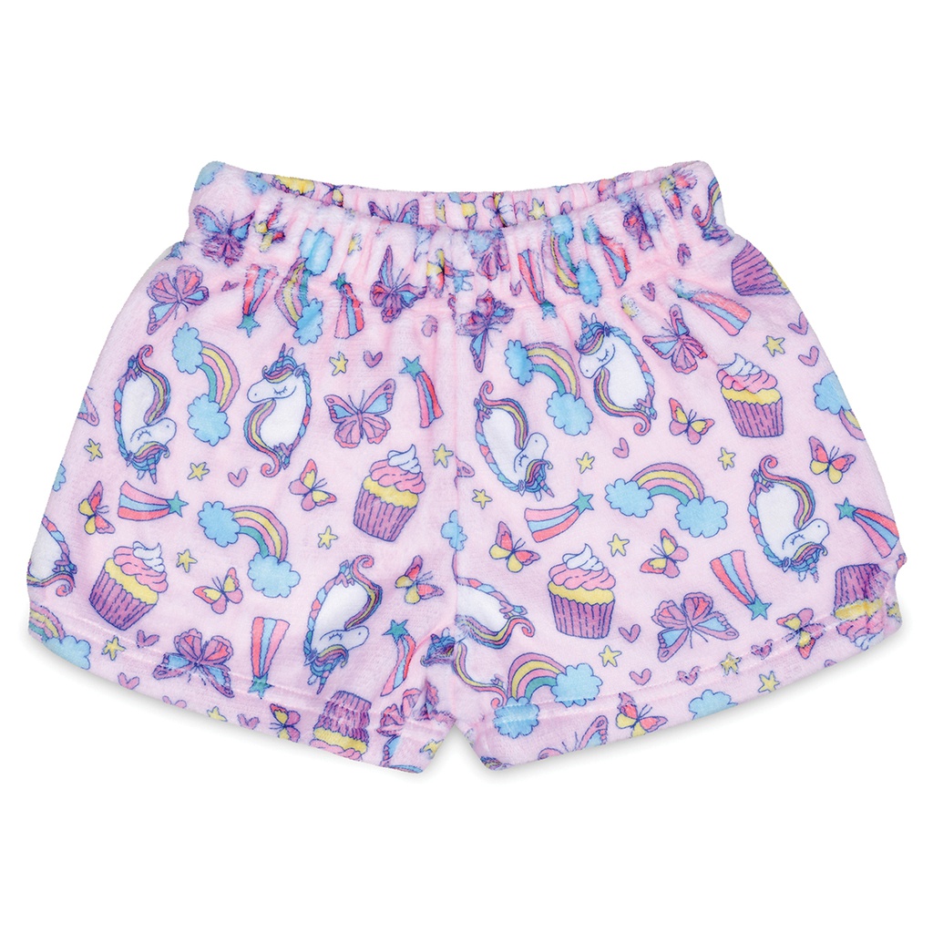 Unicorn Plush Shorts