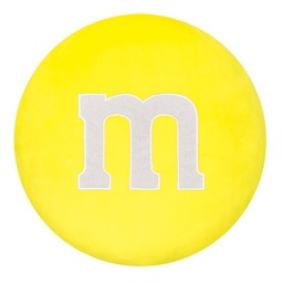 [780-3207] Yellow M &amp; M Fleece and Glitter Plush