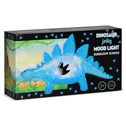 [965-005] Stegosaurus Bubblegum Scented Jelly Mood Light