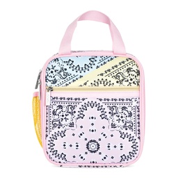 [810-1655] Bandana Patchwork Lunch Tote