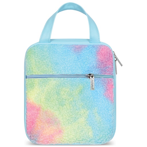 [810-1717] Rainbow Sherpa Lunch Tote
