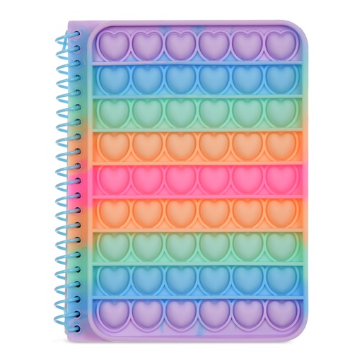 [724-951] Happy Stripe Popper Notebook