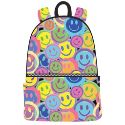 [810-1749] Spray Paint Smiles Backpack