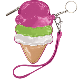 [810-453] Ice Cream Cone Purse Key Chain