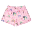 Peppermint Rainbow Plush Shorts