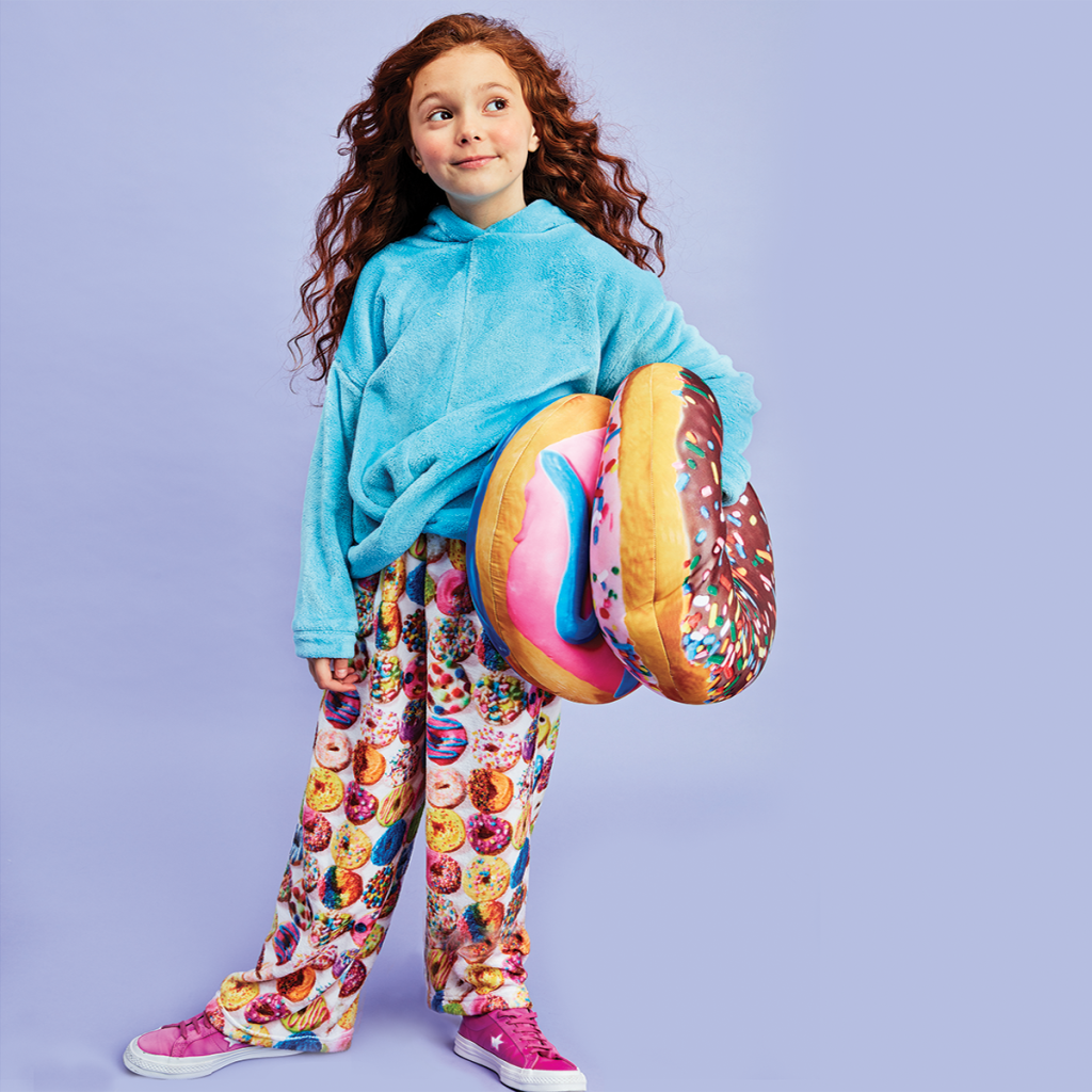 Assorted Donuts Plush Pants