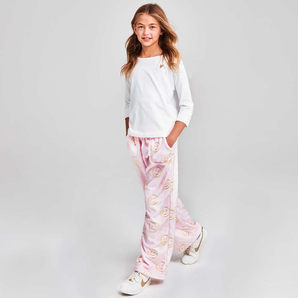 Golden Smile Plush Pants