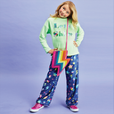 Stars and Lightning Plush Pants