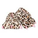 Lush Leopard Feet Slippers