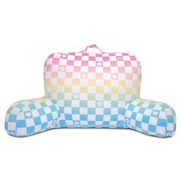 [782-464] Ombre Checkerboard Lounge Pillow