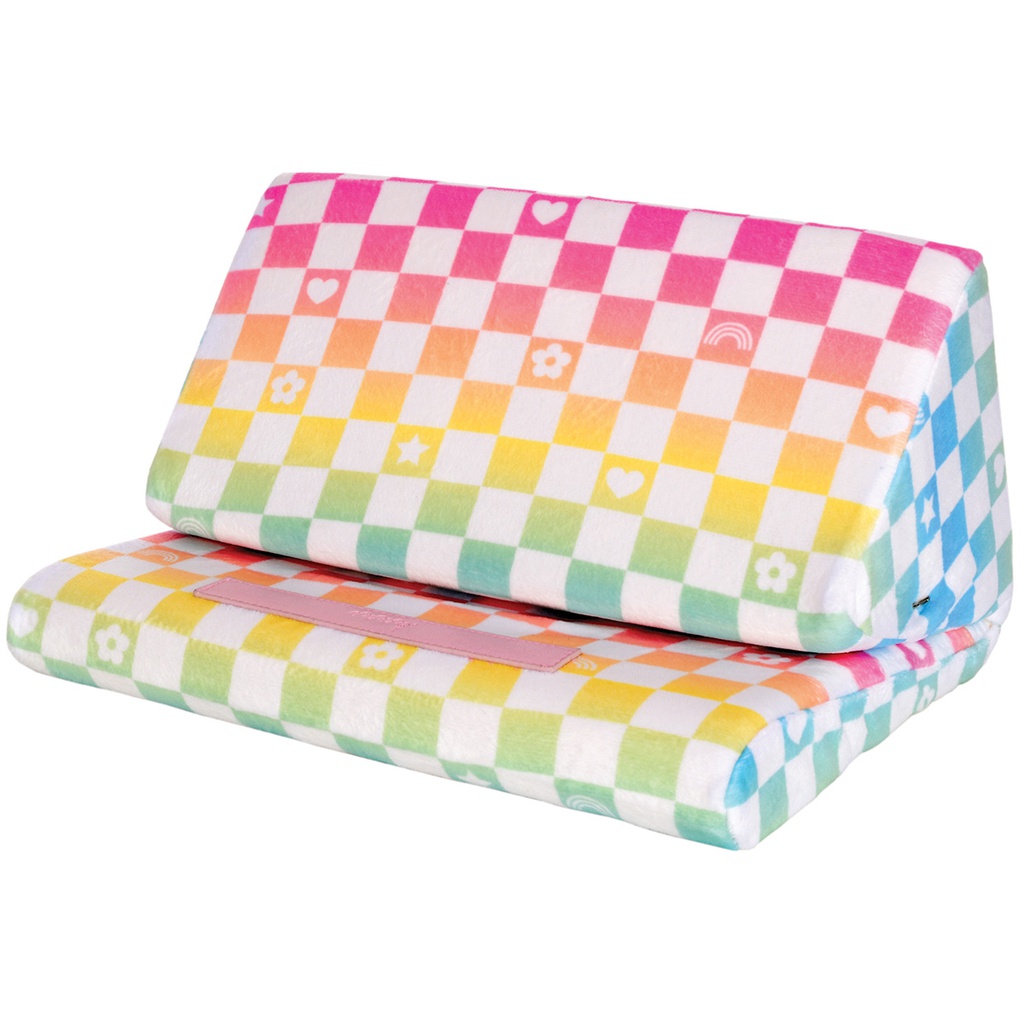 Ombre Checkerboard Tablet Pillow