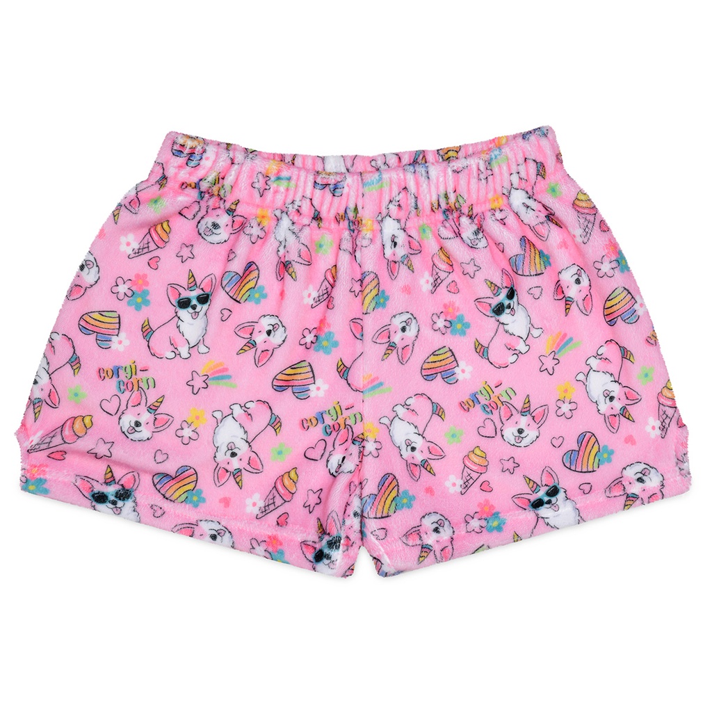 Corgicorn Plush Shorts