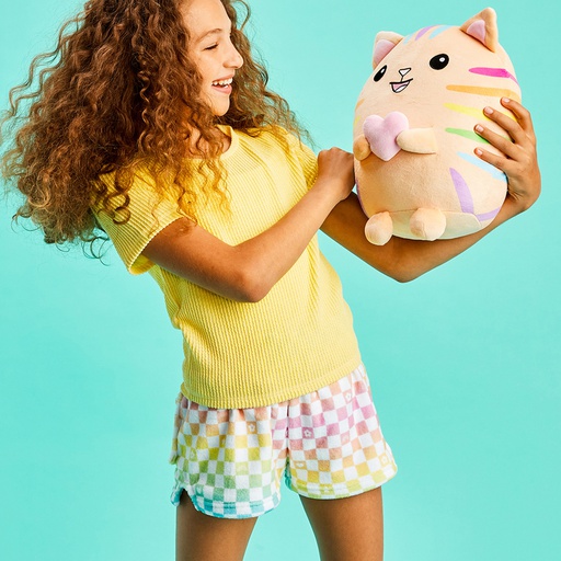 Ombre Checkerboard Plush Shorts