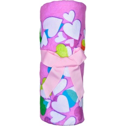 [780-3438] Peace and Love Plush Blanket