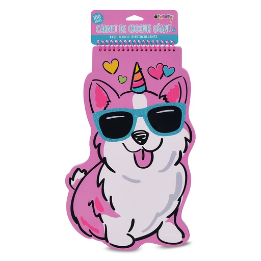 [744-190] Corgi-Corn Giant Sketchpad