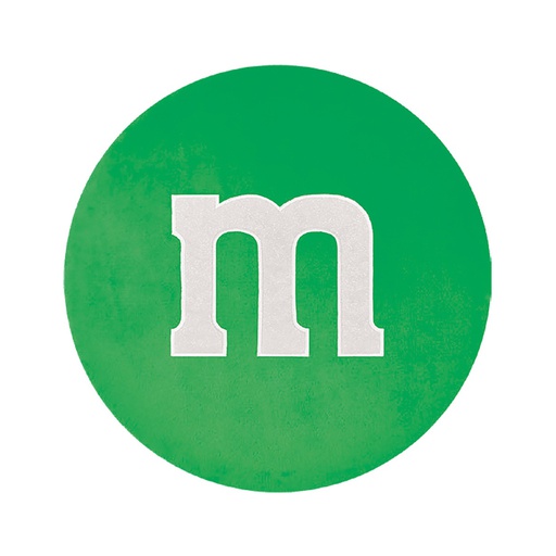 M&M's Mini Green Fleece & Glitter Plush