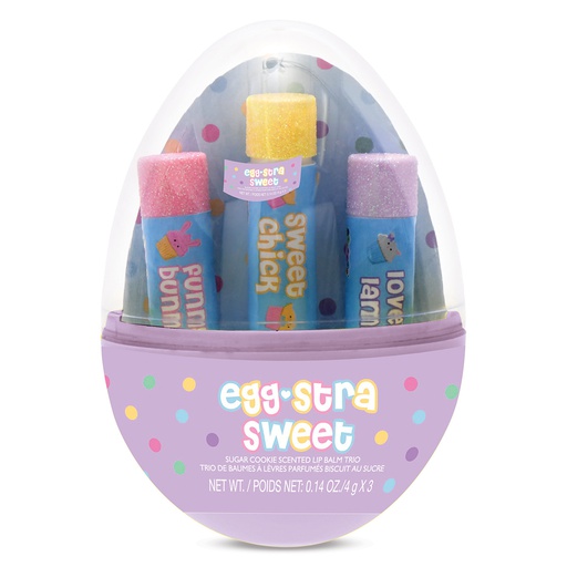[815-189] Egg-Stra Sweet Lip Balm Trio