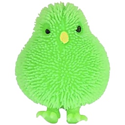 [770-299] Green Chick Light Up Squeeze Toy
