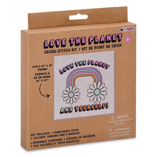 [770-306] Love the Planet Cross Stitch Kit
